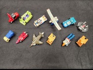 80年代 popy 日本版 BANDAI MACHINE ROBOT 天威勇士 GOBOTS 百變雄師 二手 各有欠零件或破損