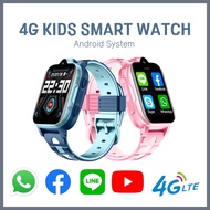 【SG Instock】4G Kids Smart Watch support WIFI /SIM Card WhatsApp call Facebook Line