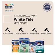 Dulux Wall/Door/Wood Paint - White Tide (08YY 78/069) (Ambiance All/Pentalite/Wash &amp; Wear/Better Living)