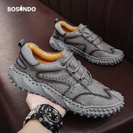 Bosindo - Sepatu B10-sepatu sneakers pria kulit sapi import/Sepatu kasual Original Pria Kulit Asli/s