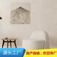 Hotel Single Lounge Chair Designer Model Room B & B High-End White Lamb Fleece Sofa New Style Nordic