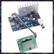 (RZDW) Assembled 0.5W-7W FM Transmitter Radio Station PLL Stereo Digital Frequency + Lcd Digital Dis