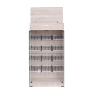 Shoe rack / Shoe cupboard / HUGA 4220 glass shoe cupboard