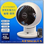 Iris Ohyama PCF-SC15TC 超強全方位靜音循環風扇支持遙控上下左右擺頭 送3腳跟安全FUSE轉接頭. ($438已包括自取點運輸費用)