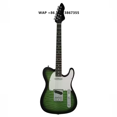 Eastern Music Hardluck Kings SOUTHERN BELLE MOLLY MALONE Limited Edition Green Burst Tele Style Elec