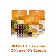 Bewell-C Plus CALCIUM 3 in 1 vitamin 1000mg 30's/10's capsules (Vitamin C + Calcium + Vitamin D3)