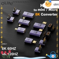 OLINI Converter HD 2.1 48Gbps Monitor Projector 8K 60HZ