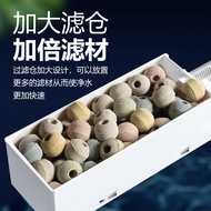 H-Y/ Fish Tank Filter System Top Box Top Mounted Drip Box Water Purification Bacterium Cultivation Aquarium Fish Farming