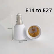 E14 to E27 Adapter Socket E14 to Medium Socket E27 Converter Bulb Base Adapter Converter Home Lighti