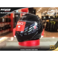 NOLAN HELMET N80.8 CLASSIC (003) BLACK /NOLAN MODULAR HELMET / Motorcycle Helmet