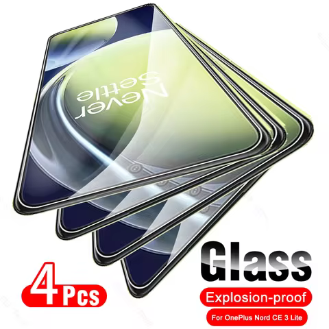 4pcs For OnePlus Nord CE 3 CE4 Lite 5G Screen Protector Tempered Glass One Plus NordCE 3Lite CE3 Lig