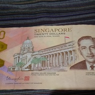 20 Dollar Original Singapore 200thn