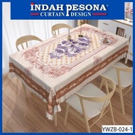 Alas Meja Sofa / Meja Kopi Metalic 140cm x 180cm / Table Cloth for Sofa Table Metalic 140cm x 180cm 