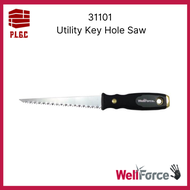 WellForce 31101 Utility Key Hold Saw / Rasping Jaw Knive With Ergosoft tapping Knive