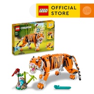 LEGO Creator 3in1 Majestic Tiger 31129 Building Kit (755 Pieces) Building Blocks For Kids Constructi