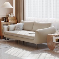 Bedroom Apartment Furniture Nordic Apartment Small Apartment White Mesh Velvet Retro Living Room Red