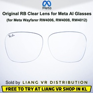 Clear Lens for Rayban Meta Wayfarer RW4012 (Gen2) RW4006 & RW4008 (Gen1)