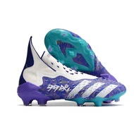 soccer shoes  PREDATOR FREAK + FG Outdoor waterproof Non-slip And Resistant Wear Football boots q 9S