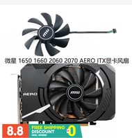 MSI GTX 1660 RTX 2060 2070 AERO ITX พัดลมการ์ดจอ HA10015H12SB-Z