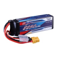 3S Lipo Battery 2250mAh 11.1V 25C with XT60 Plug for RC Airplane Quadcopter Helicopter Drone FPV Rac