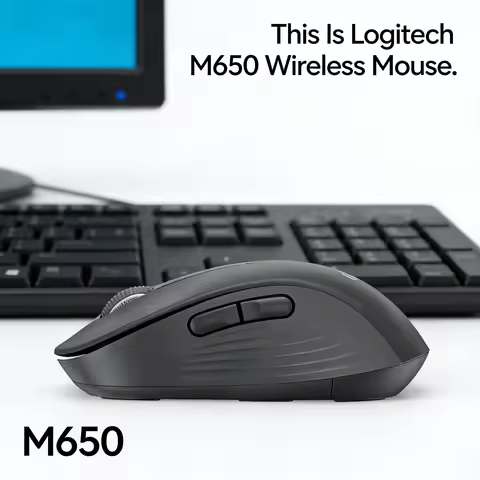 Logitech M650/M650L High DPI Lounge Mouse - Precise for Online Shopping