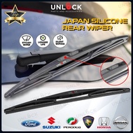 H306 Silicone Car Rear Wiper Belakang 10 12 14 16 inch For Honda Mitsubishi Mazda Suzuki Ford Bmw Ni
