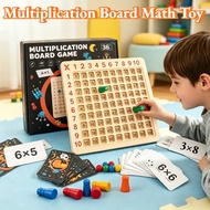 Multiplication Board Math Toy Montessori Educational Game Kad Nombor Dadu Kanak Kanak Preschool
