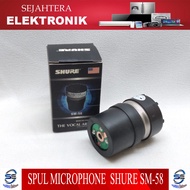 Spul Microphone / Spul Mic / Kepala Microphone SHURE SM-58 /  Bisa Bayar di Tempat / halalshop2306