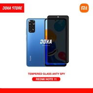 Doka | Tempered GLASS ANTI SPY REDMI NOTE 11 REDMI NOTE 11 PRO REDMI NOTE 11 PRO 5G