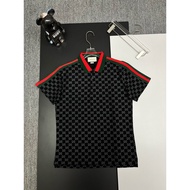 2026GUCCI Baju-T Bercorak Lelaki dan Wanita, Baju-T untuk Perjalanan Harian, Baju-T Longgar, Baju-T 