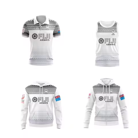 FIJIAN 7s 2019 Mens Home Rugby Jersey Sports Shirts Customize