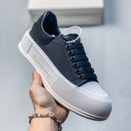 Alexander McQueen Canvas Shoes Fashion Casual Shoes Unisex Brand New