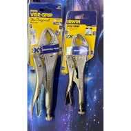Irwin Vise Grip Pliers Curved Jaw 7" 10"