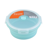 กล่องอาหารซิลิโคนพับได้ทรงกลมฝ Kassa Home ST9M2-6.5CMF