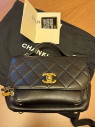 Chanel 黑色郵差包