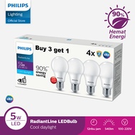 Philips Lampu LED Radiantline Multipack LEDBulb 5W 6500K
