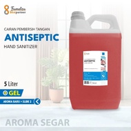 JOSS hand sanitizer gel antiseptic varian aroma segar 5 liter / aroma