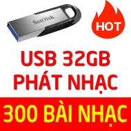 USB Phát nhạc cho oto đã chép sẵn 32GB nhạc trữ tình bolero nhạc vàng nhạc hải ngoại chất lượng cao