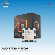 AMD Ryzen 5 (7500F/7600/8400F/8600G) 6 Core 12 Threads AM5 3 Years Warranty