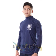 Kaos Satpam Security Terbaru Kerah Tinggi Lengan Panjang