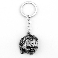 Ready Stock#经典恐怖电影 Chucky Chucky Exquisite Electroplating Alloy Keychain Pendant 0118hw