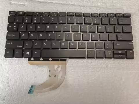 US Keyboard for HP ProBook 430 G6 435 G6 Laptop Keyboard Black Without Backlit