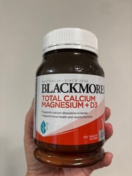 Blackmores 200 tablets Total Calcium Magnesium + D3