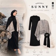 3in1 Beach Outfit Set | Outer Arwen - Inner Dress - Pashmina | Stylish Fashion Set - ADS086