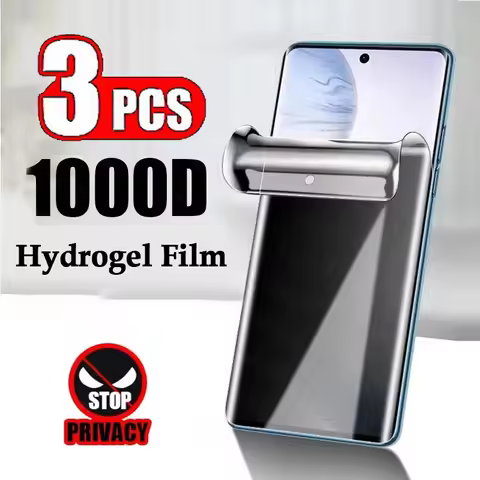3Pcs Privacy Hydrogel For Vivo 400 Pro T4 Pro Ultra Lite T4x T4R For V50 V60 V60E Lite 4G 5G Anti Sp