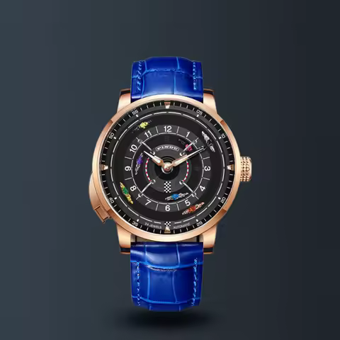 Pindu Horse Gambling Series Men's Full Automatic Mechanical Watch European Racing Roulette Entertain