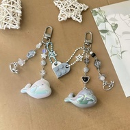Keychain Couple Whale Dolphin Cute Whale Accessories Bag
