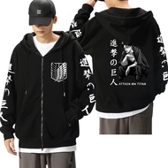 Attack On Titan Levi Hooded Unisex Zipper Jacket - AOT Jacket