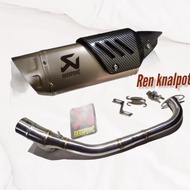 knalpot akrapovic evolution line xmax nmax pcx aerox adv