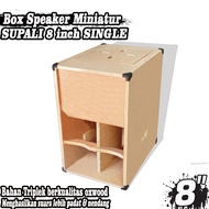 SUPALI 8 INCH Miniature Speaker Box